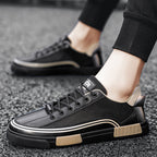 Low-Top Mesh Lace-Up Sneakers