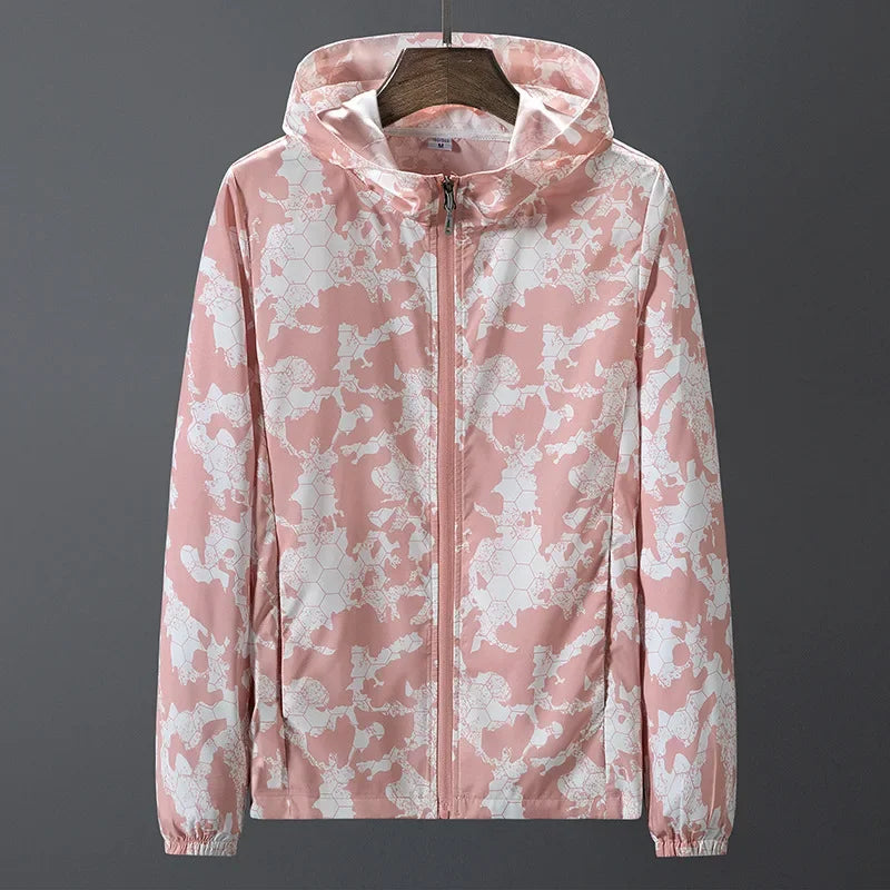 Tonal Camo Lightweight Windbreaker