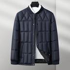 Button-Up Cotton Down Puffer Jacket