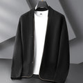 Patch Pocket Minimalist Wool Cardigan