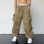 Multi-Pocket Street Cargo Trousers