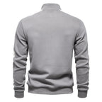 Side-Stripe Quarter Zip Sweatshirt