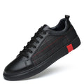 Weather-Resistant Leather Sneakers