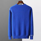 Embroidered Teddy Rib Knit Sweater