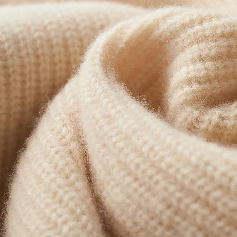 Quarter-Zip Merino Wool Hoodie