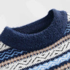 Fair Isle Brushed Wool Sweater