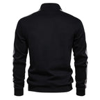 Side-Stripe Quarter Zip Sweatshirt