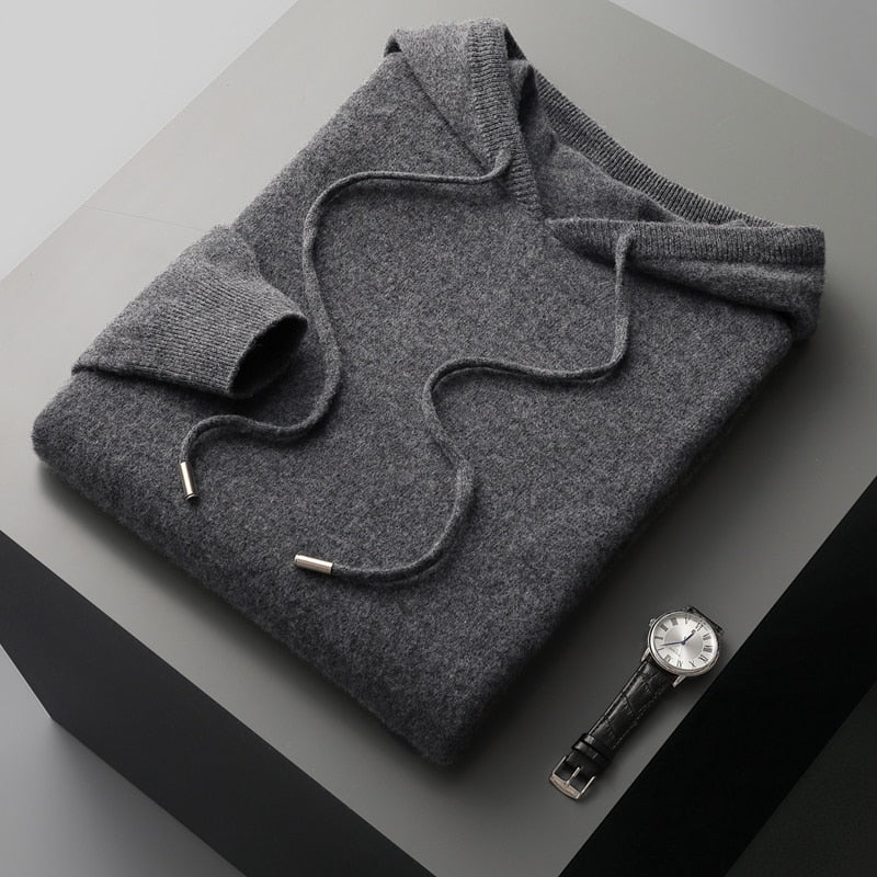 Seamless Merino Wool Hoodie