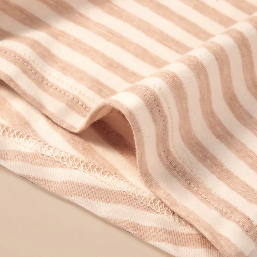 Striped Organic Cotton Boxer Briefs