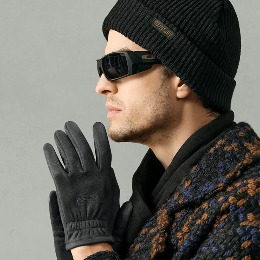 Touchscreen Suede Gloves