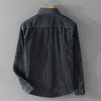 Corduroy Overshirt with Chest Pockets