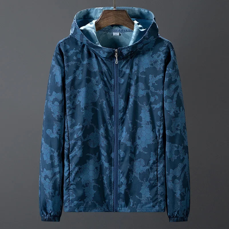 Tonal Camo Lightweight Windbreaker