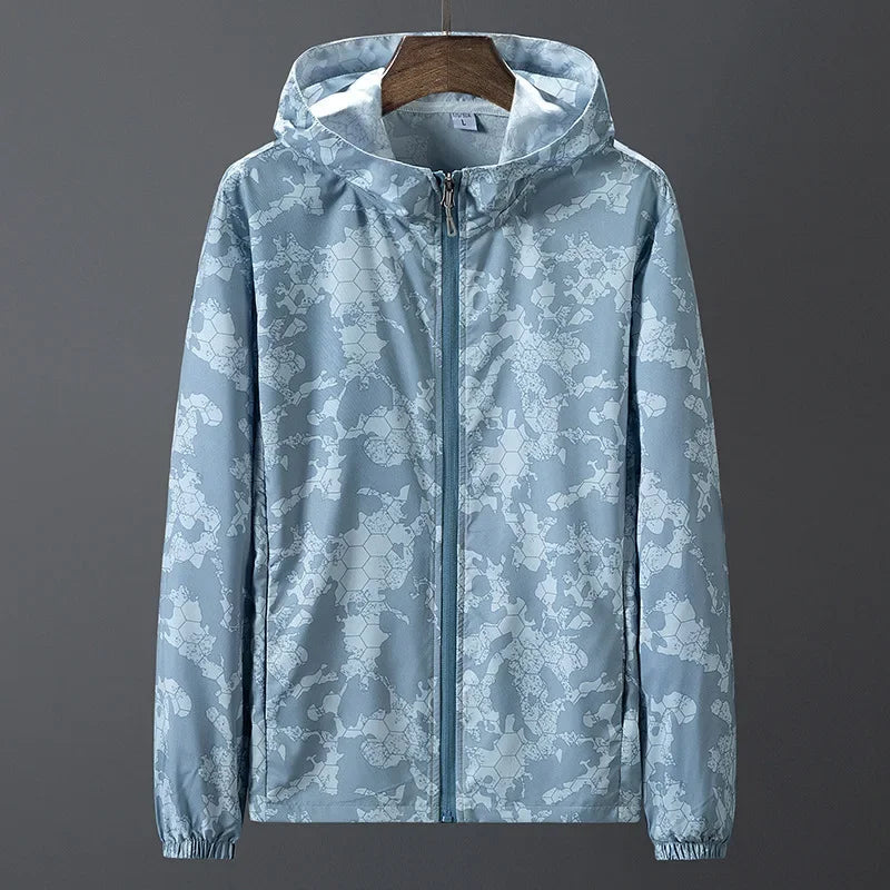 Tonal Camo Lightweight Windbreaker