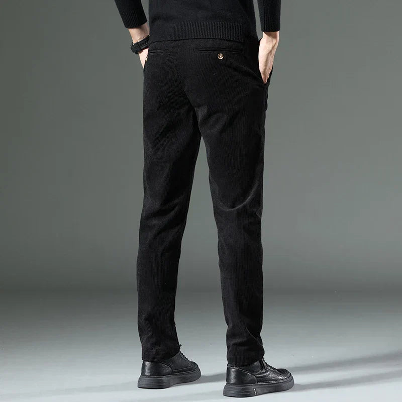 Buttery Soft Corduroy Tailored Trousers