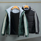 High-Collar Insulated Down Puffer
