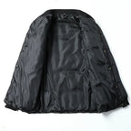 Button-Up Cotton Down Puffer Jacket