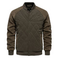 Wool Blend Button-Up Fleece Bomber