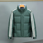 High-Collar Insulated Down Puffer