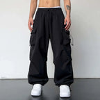 Multi-Pocket Street Cargo Trousers