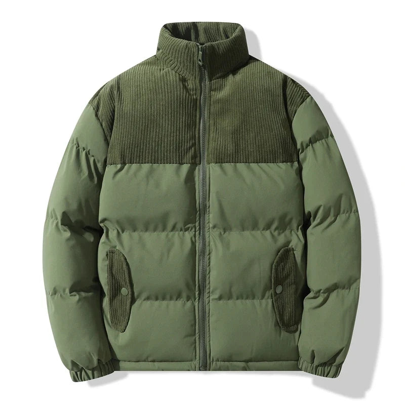 Caleb Morgan Corduroy Puffer Jacket