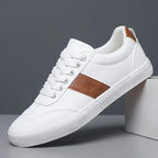 Suede-Stripe Slip-On Sneakers