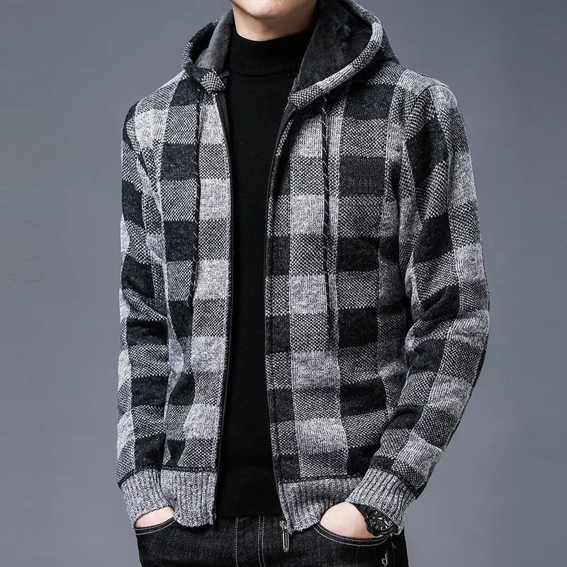 Dan Wellington Plaid Hoodie
