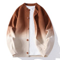 Ombre Fade Brushed Knit Cardigan