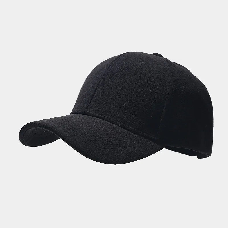 Faux Suede Vintage Flat Cap