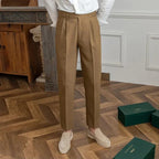 Straight Leg High Waist Trousers