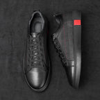 Weather-Resistant Leather Sneakers