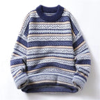 Fair Isle Brushed Wool Sweater