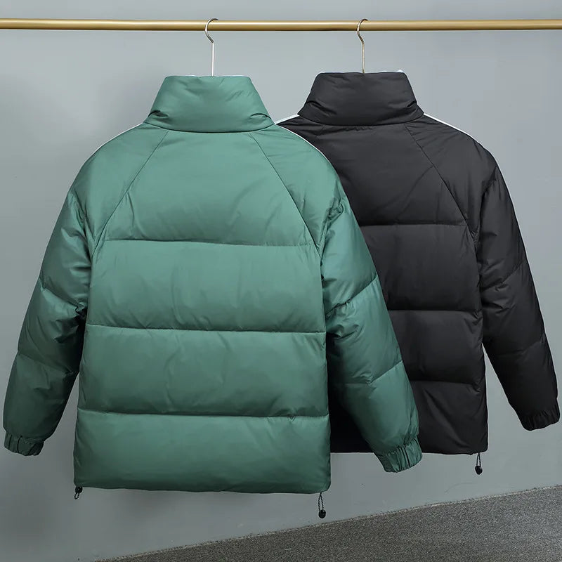 High-Collar Insulated Down Puffer