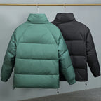 High-Collar Insulated Down Puffer