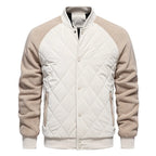 Wool Blend Button-Up Fleece Bomber