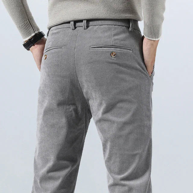 Buttery Soft Corduroy Tailored Trousers