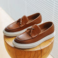 Tassel Leather Loafers
