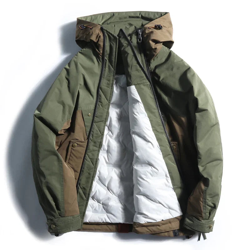 Dual-Zip Color Block Track Jacket