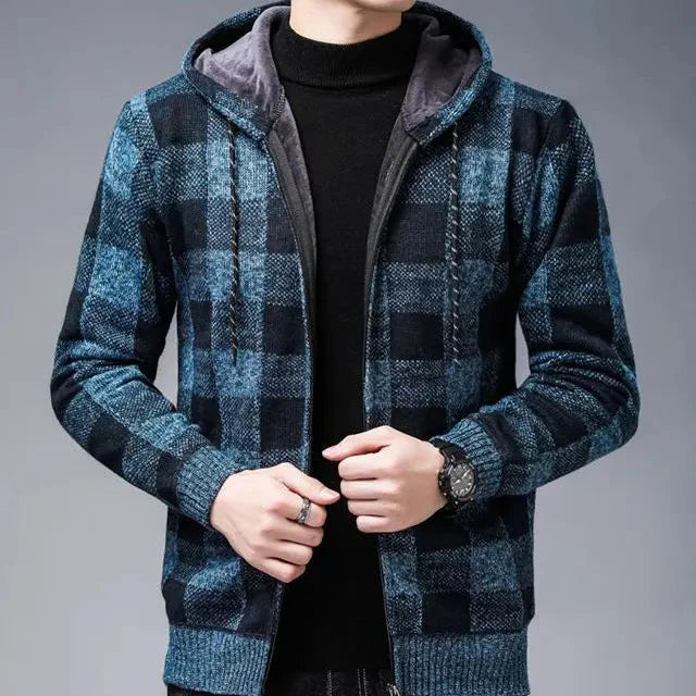 Dan Wellington Plaid Hoodie
