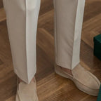 Straight Leg High Waist Trousers