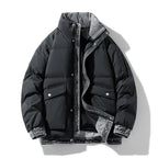 90% Down Filled Denim Puffer Jacket