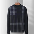 Textured Stripe Knit Sweater