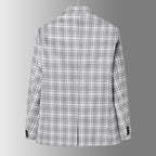 Jacob Mason Plaid Wool Blazer