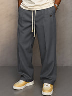 Classic Tailored Suit Trousers