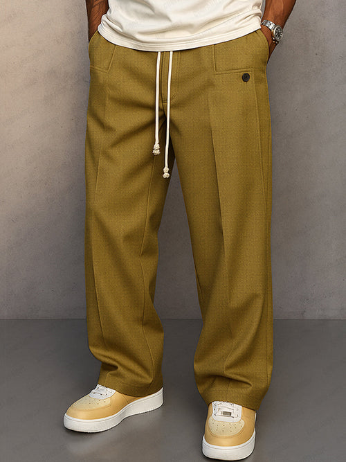 Classic Tailored Suit Trousers