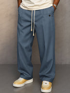 Classic Tailored Suit Trousers