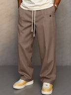 Classic Tailored Suit Trousers