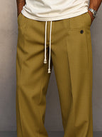 Classic Tailored Suit Trousers