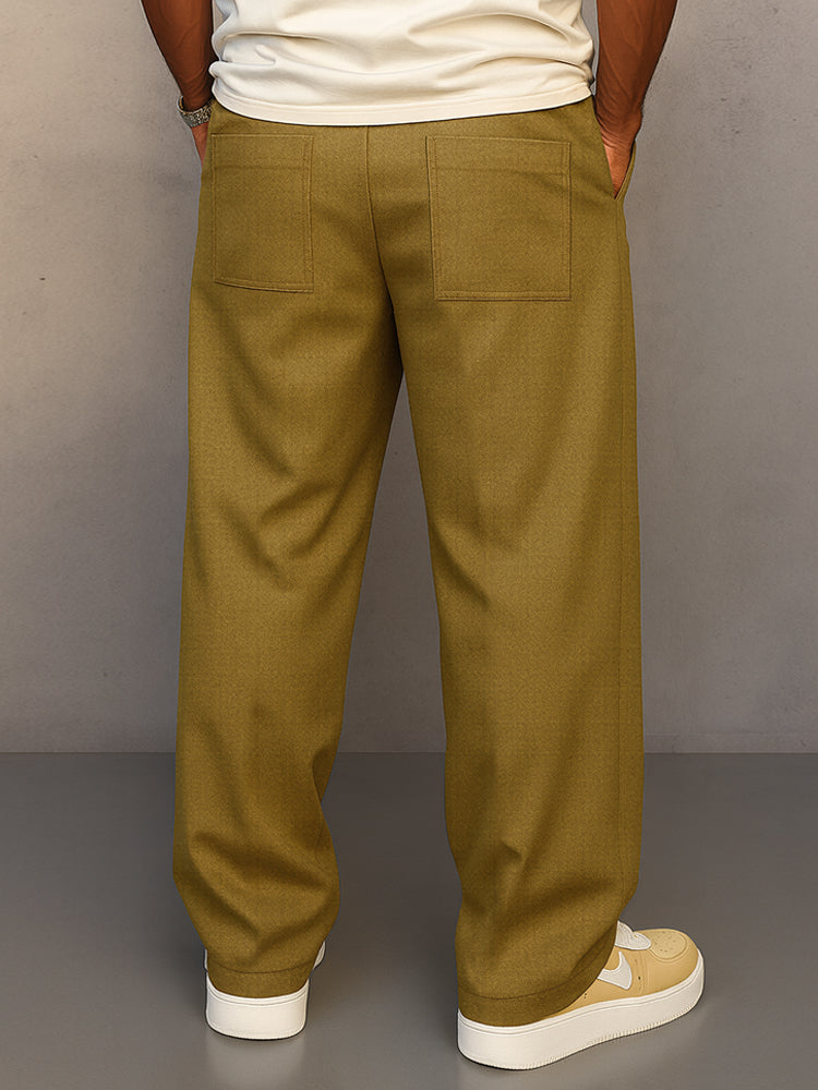 Classic Tailored Suit Trousers
