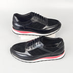 Retro Cowhide Leather Sneakers