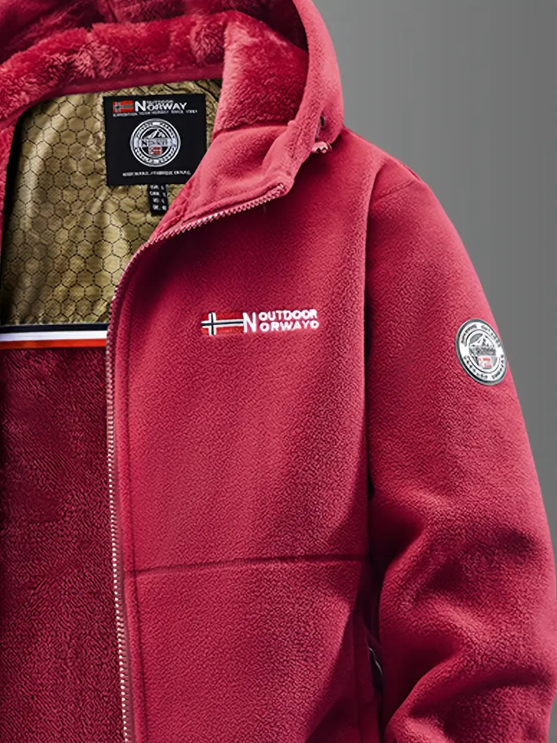 Fleece-Lined Thermal Winter Jacket